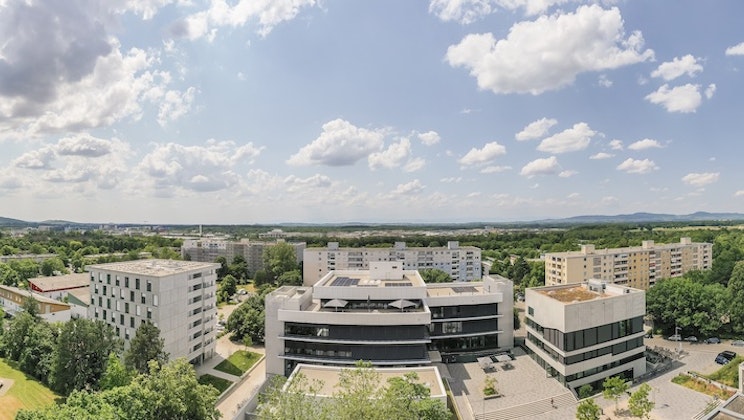 Blick über den Campus der EH Freiburg