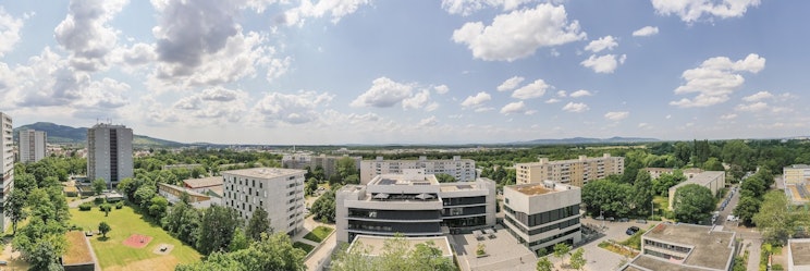 Blick über den Campus der EH Freiburg