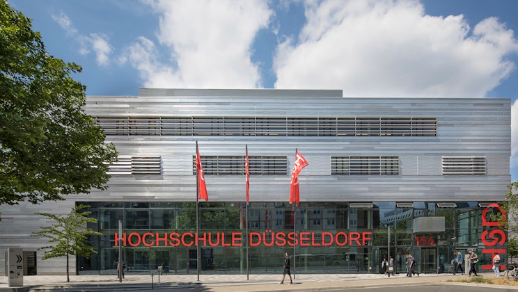 Hochschule Düsseldorf (HSD) - Eingang