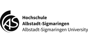 Schwarzes Logo der Hochschule Albstadt-Sigmaringen