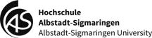 Schwarzes Logo der Hochschule Albstadt-Sigmaringen